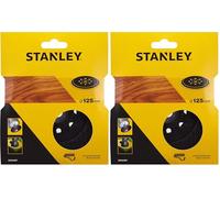 STANLEY - Disque Circulaire Abrasif Multi Ponceuse 125mm - STA32407-XJ (Lot de 2)