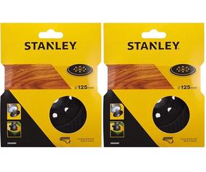 STANLEY - Disque Circulaire Abrasif Multi Ponceuse 125mm - STA32407-XJ (Lot de 2)