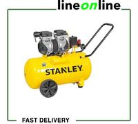 Compresseur à air électrique sur chariot STANLEY DST 150/8/50 SXCMS1350HE - 50 lt oilless - Silencieux