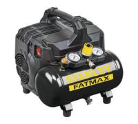 Stanley DST101/8/6 - Compresseur D'air Portatif - 0,75kW - 8 Bar - 6L - 105L/min