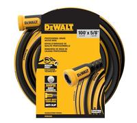 STANLEY DXMH3288 DEWALT Tuyau d'arrosage robuste de qualité professionnelle, 30,5 m x 1,6 cm, jaune, noir