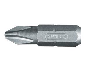 STANLEY Embout d'Insertion Cruciforme 25 mm Phillips - Pour Applications Industrielles, Bricolage et Construction 1-68-942