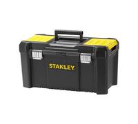 STANLEY Essential Tool Box (19in), solution de rangement durable avec plateau amovible et organiseurs, boîte à outils portable, pour le rangement des pièces et des outils, STST1-75521
