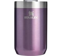 STANLEY Everyday Camp Tasse isotherme en acier inoxydable sans BPA pour café, thé et boissons, 355 ml, glycine brillante