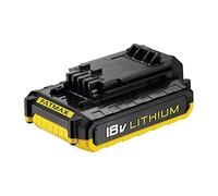Stanley FATMAX Batterie Lithium Ion 18V 2Ah Compatible Gamme Fatmax 18V Robuste Et Ergonomique FMC687L-XJ
