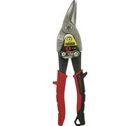 Stanley FATMAX Cisaille Aviation Coupe Gauche Tête Fine Acier Forgé Chromé Double Action de Pivot pour Plus de Puissance Poignées Ergonomiques Gamme FATMAX Robuste et Ergonomique 2-14-562