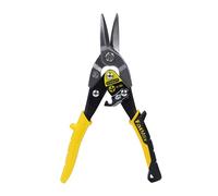 Stanley FATMAX Cisaille Aviation Tête Droite Acier Forgé Chromé Double Action de Pivot pour Plus de Puissance Poignées Ergonomiques Gamme FATMAX Robuste et Ergonomique 2-14-563
