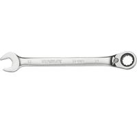 Stanley FATMAX Clé mixte à cliquet 12 mm, 72 dents, 12 pans, coudée à 15° - FMMT13085-0
