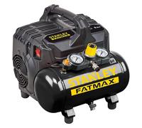Stanley DST101/8/6 - Compresseur d'air portatif - 0,75kW - 8 Bar - 6L - 105L/min