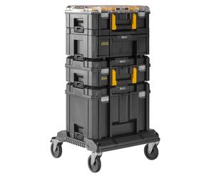 STANLEY FATMAX Ensemble organiseur malette grand tiroir et malette grand volume avec module à roulette FMST1-80107