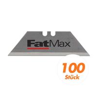 Stanley FatMax Lames trapézoïdales (épaisseur de lame 0,65 mm, 100 pièces dans un distributeur, technologie S3, incassable jusqu'à 35kg) 0-11-700