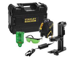 Stanley FatMax Laser de ligne 360° + 2V, batterie Li-Ion, faisceau vert FMHT77617-1