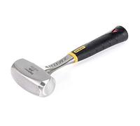 STANLEY FATMAX Masse anti-vibration 1,3 kg en acier monobloc, 1-56-001 | Idéale pour espaces confinés, poignée caoutchouc confortable, construction monobloc durable, large face de frappe