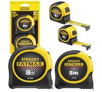 Stanley Mètre-ruban FatMax FMHT31725-0 – Lot de 2 (5 m & 8 m, 32 mm)