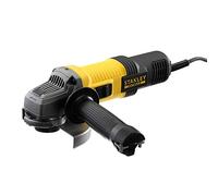 Stanley FATMAX Meuleuse d'angle 850W 115mm 12000 trs/mn Système Anti-Redémarrage Revêtement Grip Poignée Latérale 3 Positions Sans Malette de transport Gamme FATMAX Robuste et Ergonomique FMEG210-QS