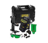 STANLEY FATMAX - Niveau laser multiligne 360° à faisceau vert - mesure précise de +/-3 mm à 10 m - FMHT1-77356
