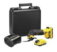 Stanley SFMCE500D2K V20 Outil oscillatoire (18V/2x2,0Ah), coffret