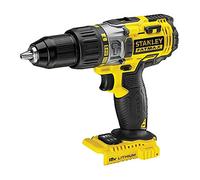 Stanley FATMAX Perceuse à Percussion 18V Lithium Ion Mandrin Une Main Vitesse Variable Faisceau LED Clip Ceinture Sans Batterie ni Chargeur FMC625B-XJ