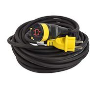 STANLEY FATMAX Prolongateur chantier 16A+T avec Clapet, IP44. Câble HO7RN-F 3G1, 5mm², longueur 5 Mètres