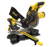 Stanley FATMAX Scie À Onglet Radiale Télescopique Filaire 1500W 216Mm Moteur Puissant 5000 trs/mn Guide Coulissant Poignée Horizontale Pour un Meilleur Confort Échelle Graduée FME721-QS