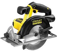 Stanley FATMAX Scie Circulaire Sans Fil Lithium Ion 18V Moteur Haute Performance 4000 trs/mn Lame de Diamètre 165Mm Avec Dent au Carbure Revêtement Caoutchouc Sans Batterie ni Chargeur FMC660B-XJ