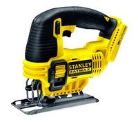 Stanley FATMAX Scie Sauteuse 18V Lithium Ion 2500 trs/mn 3 Niveaux de Pendularité Changement Lame Rapide Revêtement Caoutchouc Sans Batterie ni Chargeur Gamme FATMAX Robuste et Ergonomique FMC650B-XJ