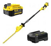 STANLEY FATMAX Taille-haie SFMCPH845M1-QW 45 cm Lithium 18V 4,0Ah tête pivotante poignée ergonomique