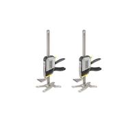 STANLEY Fatmax Tradelift Outil Multifonctionnel de Levage (Jusqu'à 150 kg), de Mise à Niveau (Ajustements de 2,5 mm), de Maintien (Jusqu'à 150 kg), et d'Écartement (Jusqu'à 220 mm) (Twin Pack)