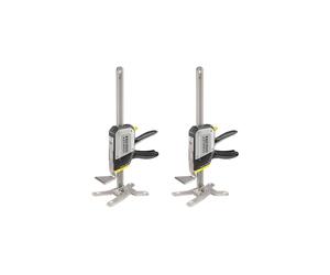 STANLEY Fatmax Tradelift Outil Multifonctionnel de Levage (Jusqu'à 150 kg), de Mise à Niveau (Ajustements de 2,5 mm), de Maintien (Jusqu'à 150 kg), et d'Écartement (Jusqu'à 220 mm) (Twin Pack)