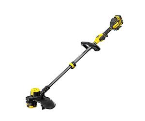 STANLEY FATMAX V20 Coupe-bordure sans fil Brushless 33cm, SFMCSTB933M-QW | Grande zone de coupe, alimentation par pompe QUICKWIND, transmission par engrenages, vitesse variable, crochet intégré
