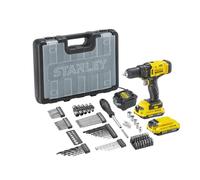Stanley Perceuse-visseuse FATMAX SFMCW223B-XJ 18 V 2 batteries 2 Ah 100 accessoires