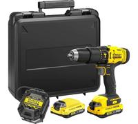 Stanley Fatmax V20 SFMCD711 Perceuse sans fil 18 V 2 x 2 Ah Li-ion