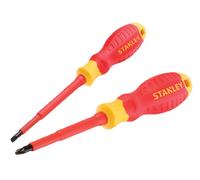 Stanley® FatMax® VDE Ensemble De Tournevis Isolés, 2 Pièces STA060030