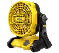 Stanley Fatmax Ventilateur sans fil SFMCE001B-XJ - 3 vitesses - Autonomie 8 h - Sans batterie