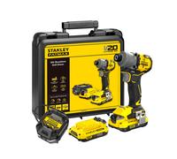 STANLEY FATMAX Visseuse à impacts 203Nm Brushless Lithium 18V 2 batteries 2Ah V20 SFMCF830D2K-QW