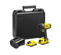 Stanley Clé à chocs sans fil FatMax V20 SFMCF800C2K 1/4" 18 V 2x1,5 Ah 165 Nm