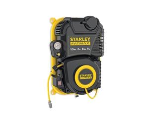 Stanley Fatmax WALLTECH PRO COMPRESSEUR MUR AVEC RÉSERVOIR 2L Noir/Jaune