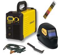 Stanley First 140 Kit Poste à souder Inverter MMA Electrodes 140A Max avec cagoule LCD - 460940