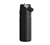 STANLEY Iceflow Flip Straw 2.0 Gourde Isotherme Avec Paille 0.7L - 10 Heures Froide - 2 Jours Glacée - Acier Inoxydable - Sans BPA - Etanche - Lavable Au Lave-Vaisselle - Black