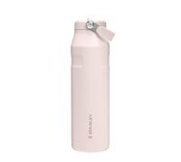 Stanley Flip Straw 2.0 Gourde Isotherme Avec Paille 1.06L - 15 Heures Froide - 3 Jours Glacée - Acier Inoxydable - Sans BPA - Etanche - Lavable Au Lave-Vaisselle - Thermos - Rose Quartz