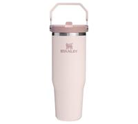 Stanley Flip Straw Tumbler 1.0 Gourde Avec Paille 0.89L - Froid Pendant 12 Heures - Gourde Isotherme - Sans BPA - Thermos Facile à Transporter - Va au Lave-Vaisselle - Rose Quartz