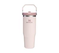 Stanley Flip Straw Tumbler 1.0 Gourde Avec Paille 0.89L - Froid Pendant 12 Heures - Gourde Isotherme - Sans BPA - Thermos Facile à Transporter - Va au Lave-Vaisselle - Rose Quartz