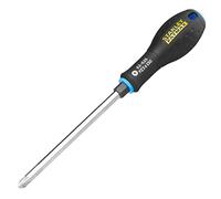 STANLEY FMHT0-62625 Tournevis Pointe PZ3 - Gamme FATMAX - Fabriqués en France - Lame en Acier - Sablage de L'Empreinte - Poignée Soft Grip - Liaison Quasi Incassable - Finition Anticorrosion