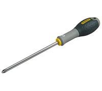 STANLEY Fmht0-62645 Tournevis Pointe Phillips Gamme FATMAX - Fabriqués En France - Lame En Acier - Sablage De L'Empreinte - Poignée Soft Grip - Liaison Quasi Incassable - Anticorrosion