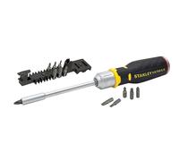 Stanley – Jeu de tournevis à embouts FatMax – 12 embouts – sans lampe LED – Quantité 1