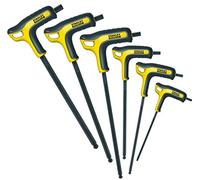 STANLEY FMHT0-69049 Jeu de 6 Clés à Six Pans Creux avec Manche, à Tête Sphérique - Gamme FATMAX