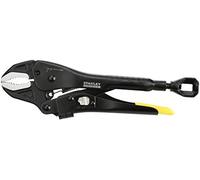 Stanley Fmht0-75409 Pince-Étaux À Mâchoire Incurvée 180 Mm Gamme FatMax - Déverrouillage À Une Main - Acier Haute Performance - Anticorrosion - Mécanisme Trulock - Puissant Serrage