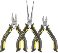 Stanley FMHT0-80524 Lot de 3 pinces diagonales universelles à bec long