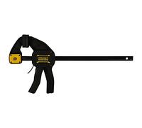 Stanley Fmht0-83235 Serre-Joint L 300 Gamme FatMax - Travaux De Précision - Rainure En V Pour Maintien Des Tubes - Rail En Acier - Corps En Nylon Renforcé - Fonction Écarteur