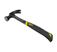 Stanley Fmht1-51275 Marteau Arrache-Clous Gamme FatMax - Tête Compacte Plus Légère Et Efficace - Tête Avec Zone De Frappe - Moins De Vibration - Grip Anti-Dérapant - Corps En Acier Forgé Noir/Jaune